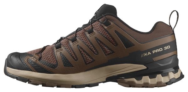 Scarpe da trail Salomon XA Pro 3D V9 marroni da uomo