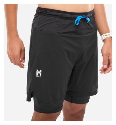 Millet Intense 2-in-1 short Zwart