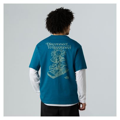 Maglietta The North Face Connect Graphic Blu Unisex