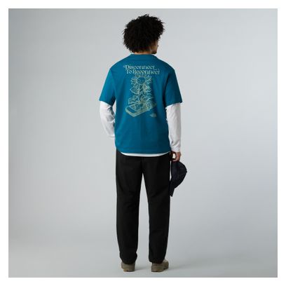 Maglietta The North Face Connect Graphic Blu Unisex