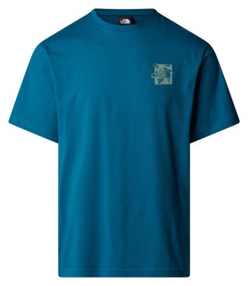 Maglietta The North Face Connect Graphic Blu Unisex