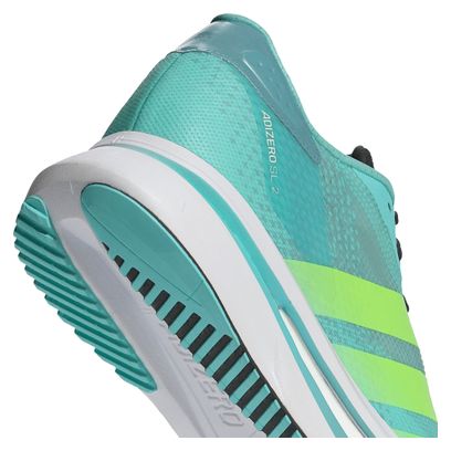 Zapatillas de running adidas Adizero SL 2 azul/amarillo para hombre