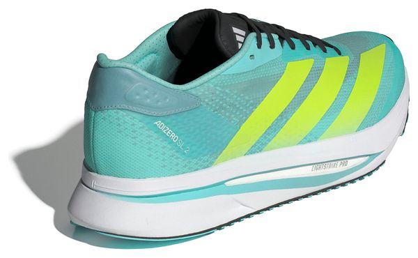 Zapatillas de running adidas Adizero SL 2 azul/amarillo para hombre