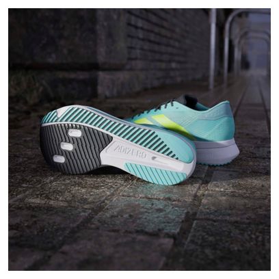 Zapatillas de running adidas Adizero SL 2 azul/amarillo para hombre