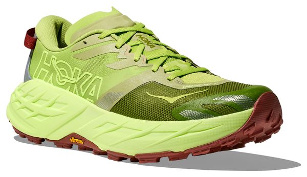 Zapatillas Trail Hoka Speedgoat 7 Amarillo/Rojo Hombre