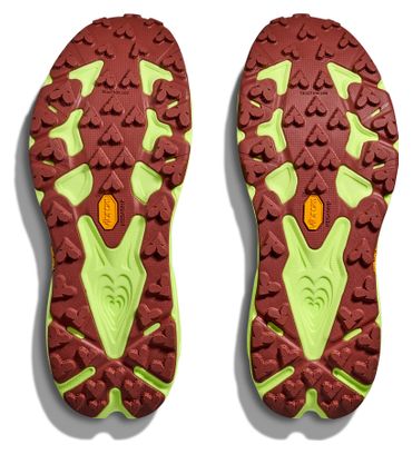 Zapatillas Trail Hoka Speedgoat 7 Amarillo/Rojo Hombre