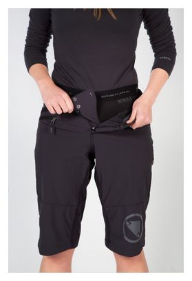 Ropa interior acolchada Clickfast para mujer, negra
