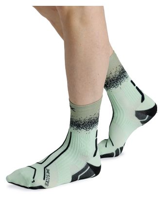 Chaussettes X-Socks Trailrun Terraskin Perform Crew Vert/Noir