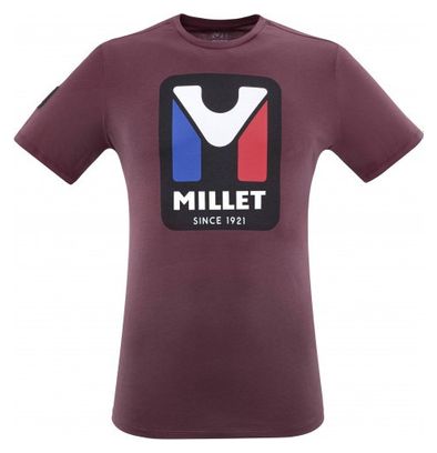 T-shirt Millet HeritageViolet Homme