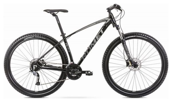 Vélo VTT Cross-country 29  - ROMET - Mustang M1 Spécial - NOIR/GRIS