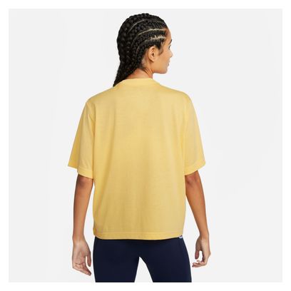 Nike Dri-Fit Trail T-Shirt Damen Gelb