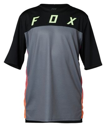 Fox Defend Race Kids Short Sleeve Jersey Black