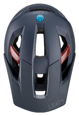 Casque Leatt MTB AllMtn 3.0 Bleu/Bordeaux