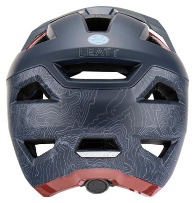 Casque Leatt MTB AllMtn 3.0 Bleu/Bordeaux