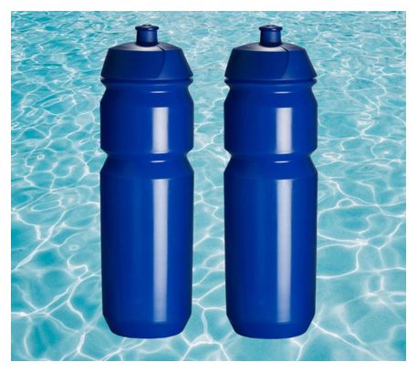 2x Bidons 750 ml - Bleu foncé