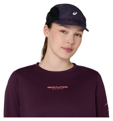 Asics Fujitrail Logo Purple Women's Trail T-Shirt