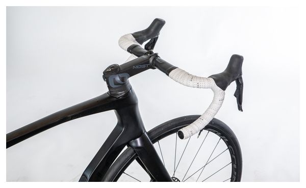 Producto renovado - Bicicleta de carretera Pinarello Prince T700 Shimano Ultégra DI2 12V Negro mate 2022
