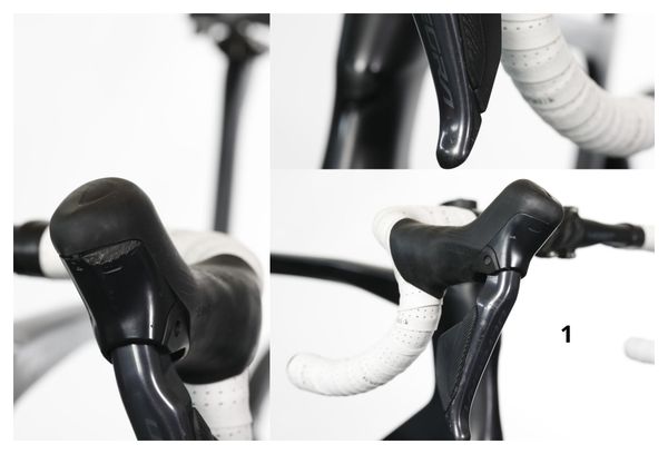 Producto renovado - Bicicleta de carretera Pinarello Prince T700 Shimano Ultégra DI2 12V Negro mate 2022