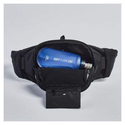 Rockrider Feel 2L MTB Hydro Belt + 0.25L Water Pouch Black