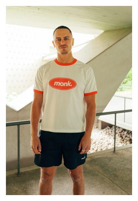 Camiseta de running Monk CLUBHOUSE Hombre Blanco