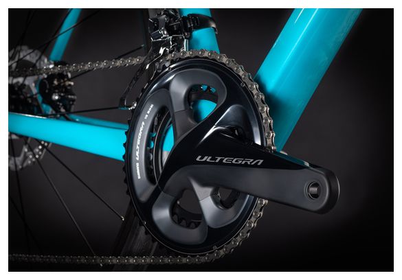 Cube Attain GTC SL Road Bike Shimano Ultegra 11S 700 mm Petrol Blue 2021