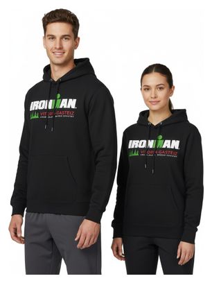 Felpa con cappuccio Ironman Vitoria Nero