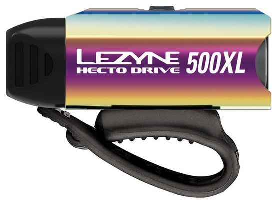 Luce anteriore Lezyne Hecto Drive 500XL Neo Metallic