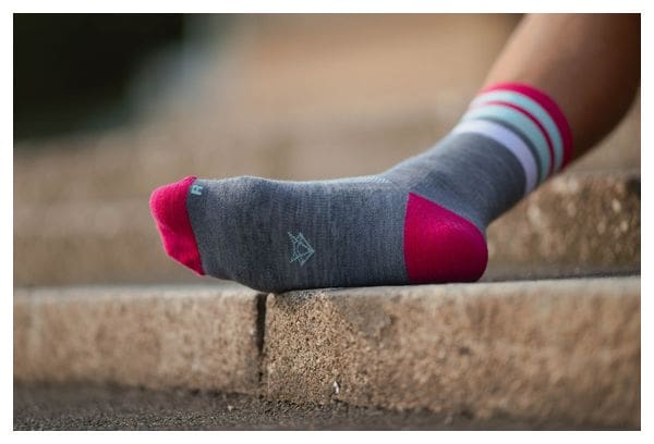 Chaussettes Incylence Merino Strive Gris/Rose