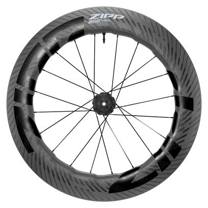 Paar Zipp 858 NSW Tubeless Disc Laufräder 700c | 12x100 - 12x142mm | Centerlock