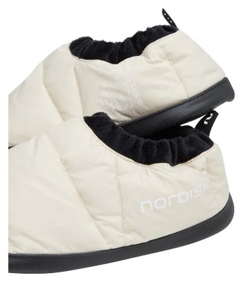 Chaussons Nordisk Mos Down Slippers Beige