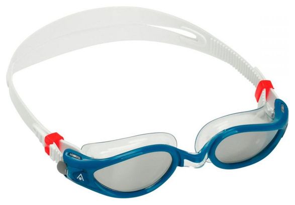 Aquasphere Kaiman EXO Schwimmbrille. Spiegelglas - Silber / Blau / Transparent