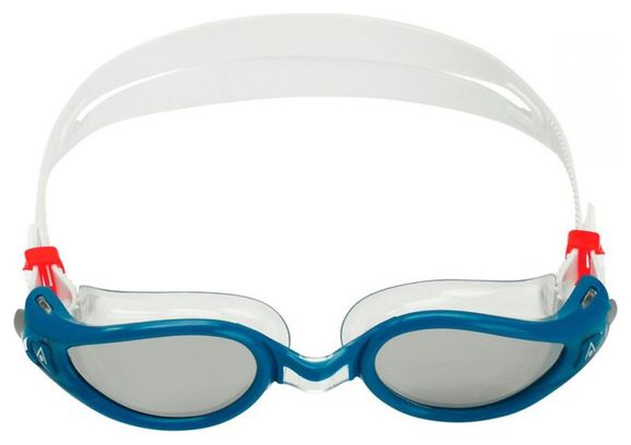 Aquasphere Kaiman EXO Schwimmbrille. Spiegelglas - Silber / Blau / Transparent