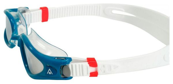 Lunettes de bain Aquasphere Kaiman EXO. Verre Miroir - Argent / Bleu / Transparent