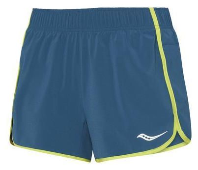 Saucony Outspace 3in Campfire Campfire Shorts Blue Women
