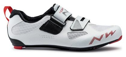 Scarpe da triathlon / strada Northwave Tribute 2 Carbon bianche