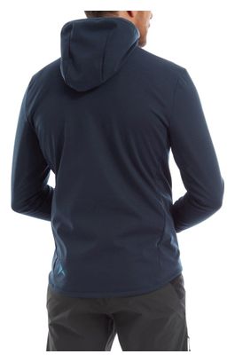 Sweat à Capuche Softshell Altura Cave Bleu