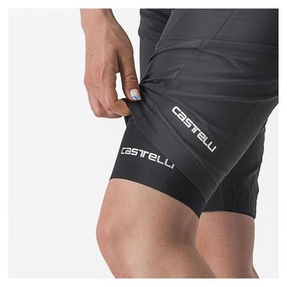 Pantalón corto Castelli Trail Liner Negro para mujer