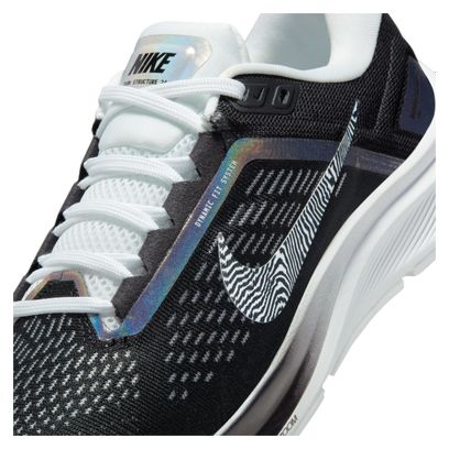 Nike Air Zoom Structure 24 PRM Dames Hardloopschoenen Zwart Wit