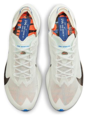 Zapatillas de running Nike Vaporfly 4 blancas/azules para hombre
