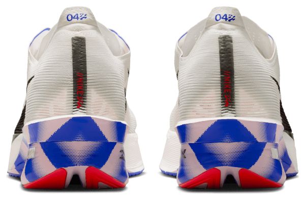 Zapatillas de running Nike Vaporfly 4 blancas/azules para hombre