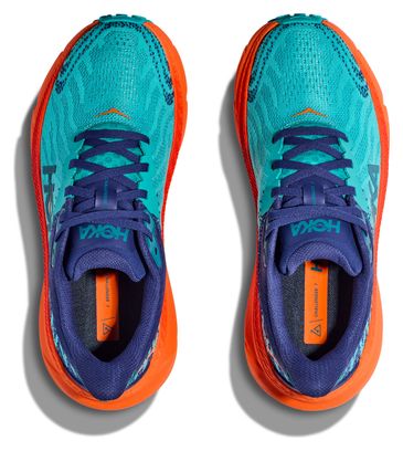 Chaussures de Trail Running Hoka Challenger 7 Bleu Orange
