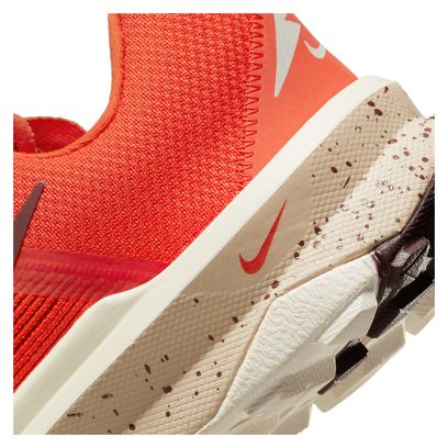 Trailrunningschuhe Nike React Terra Kiger 9 Rot Beige