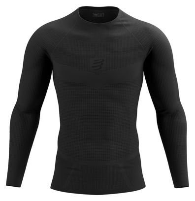 Compressport On/Off Base Layer LS Top Long Sleeve Jersey Black