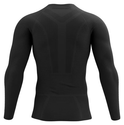 Compressport On/Off Base Layer LS Top Long Sleeve Jersey Black