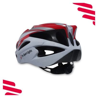 Casque de cyclisme - Blanc/Rouge - Hommes/Femmes