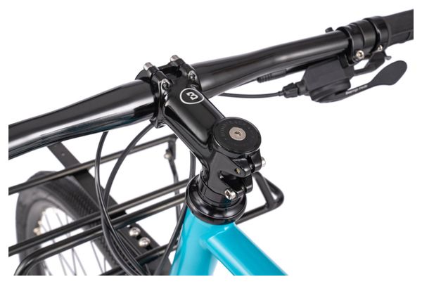 Bicicleta de ciudad Bombtrack Arise Geared MicroShift Advent 9V 650b Gasolina Azul