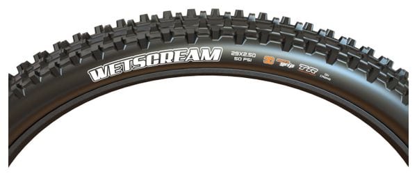 Maxxis WetScream 27.5'' Tubeless Ready 3C Maxxgrip DH Casing MTB tire