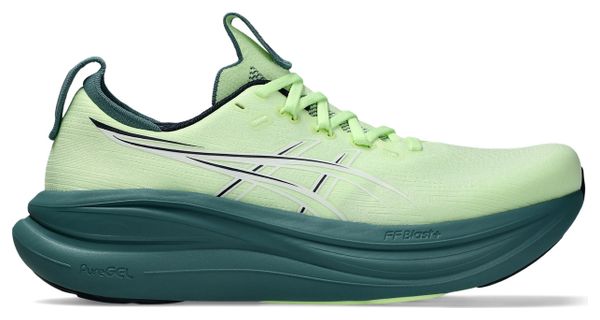 Asics Gel-Nimbus 28 Running Shoes for Men, Yellow/Green