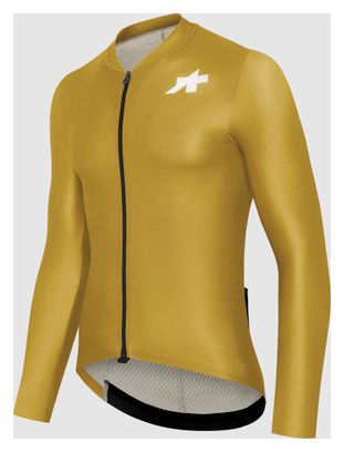Assos Mille GT S11 EVO Langarmtrikot für Herren, gelb