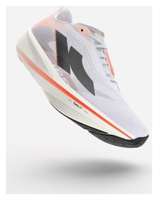 Zapatillas de running Kiprun Kipstorm Interval blancas y naranjas para hombre